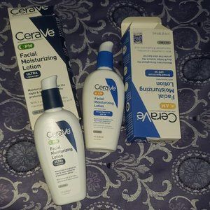 CeraVe Facial Moisturizer Am/ Pm Lotion 3oz NEW ( 1 pair )
